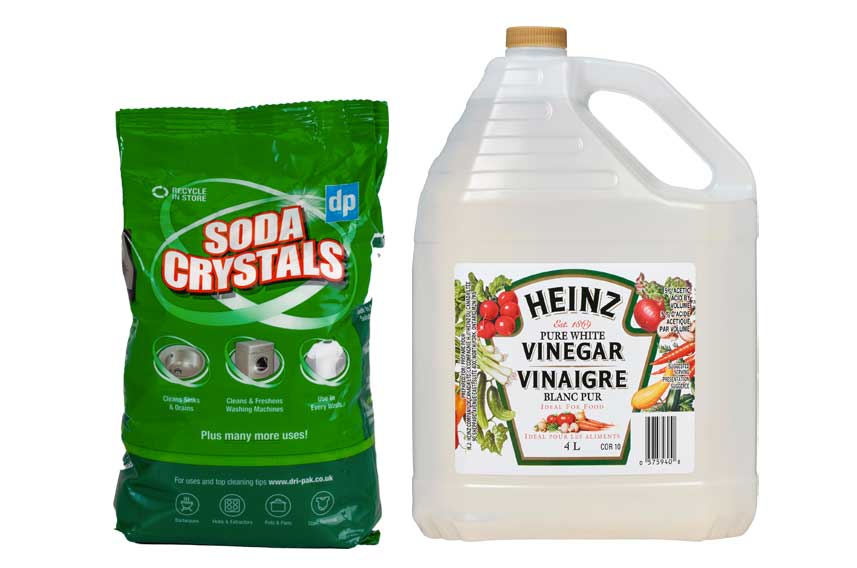 Soda Crystals White Vinegar