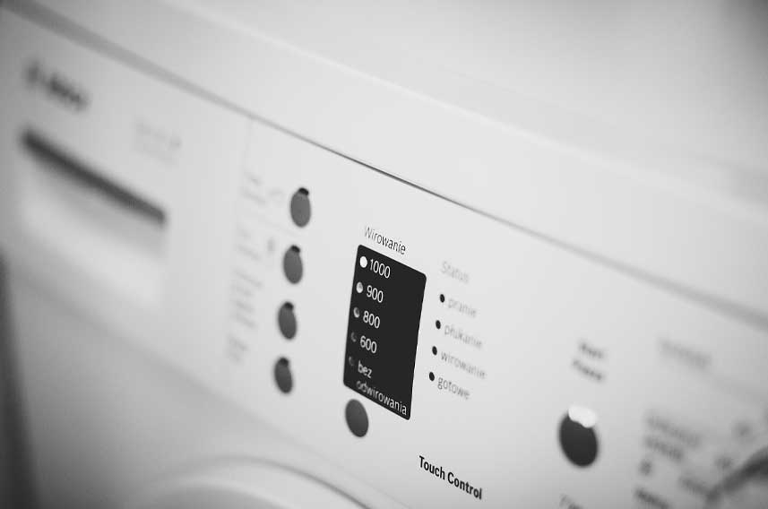 Washing Machine Front Console